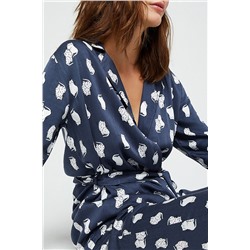 Рубашка Safyr темно- синяя