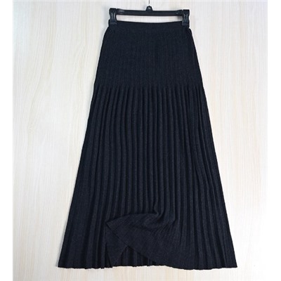 Женская мягкая шерстяная трикотажная плиссированная юбка МАССИМО Д