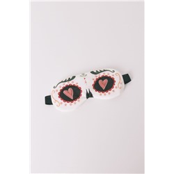 Antifaz ojos print calavera mexicana