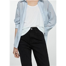 Jeans Newmom confort tiro alto