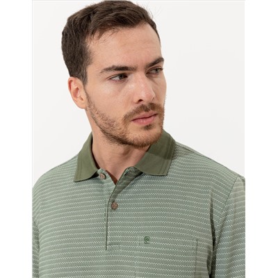 Haki Regular Fit Polo Yaka Tişört
