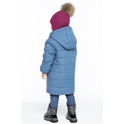 Пальто 6з3821 джинсовый #289587