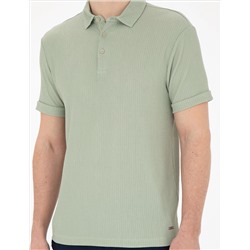 Yeşil Slim Fit Tişört