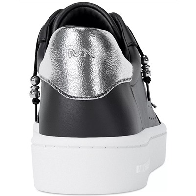 MICHAEL Michael Kors Women's Scotty Lace Up Sneakers with Charms