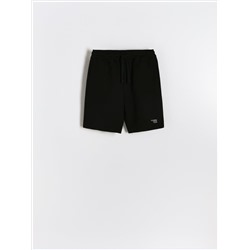 Baumwollshorts Aus Sweatstoff