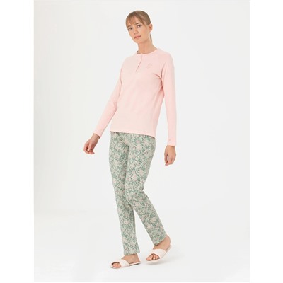 Pudra Pijama Takımı
