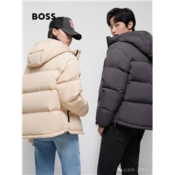 Зимний пуховик с капюшоном Hug*o