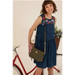 Kadın Haki Çapraz Çanta