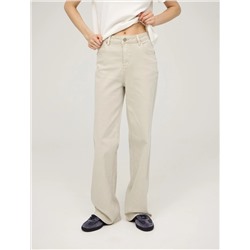 Бежевые базовые джинсы