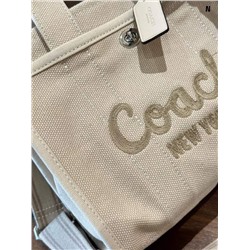 Летняя тканевая сумка Coac*h  👔Реплика