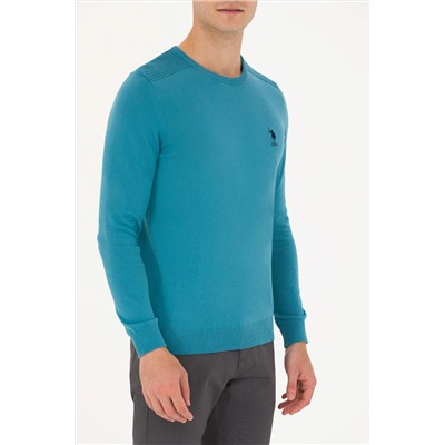 Erkek Petrol Basic Kazak