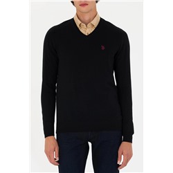 Erkek Siyah Basic Kazak