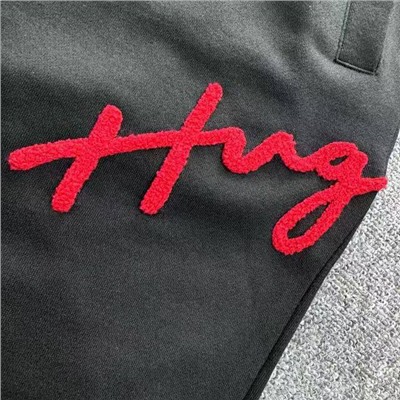 Мужские штаны джоггеры с вышитым логотипом  БОС*С