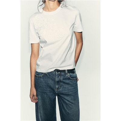 FRONT FLOWER T-SHIRT