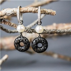 Серьги серебро 52955.1S1G