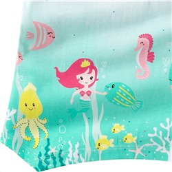 Mädchen T-Shirt mit Zipfelsaum