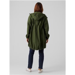 Демисезонная куртка/ветровка для беременных 3 в 1 с капюшоном со слинговставкой и вставкой для большого живота Vero Moda. Благодаря конструкции "три в одном" может использоваться после родов.  Материал: бионическая ветрозащитная и водоотталкивающая ткань