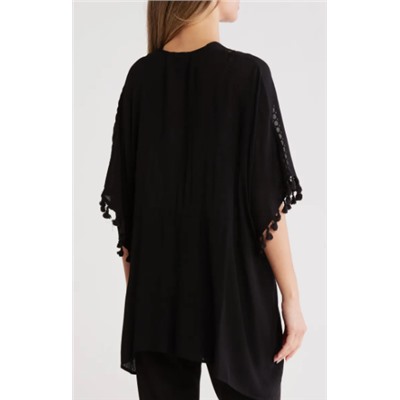 Circle Lace Inset Topper Vince Camuto