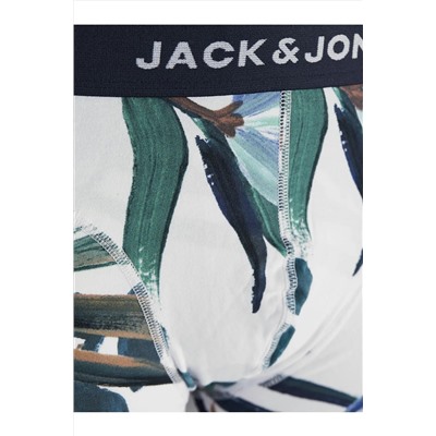 Jack & Jones Jack Jones Jaclouıs Trunks 3 Pack Sn Pls Erkek Lacivert Büyük Beden Boxer 12257400-04