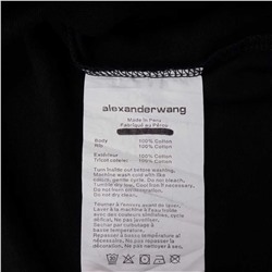 Футболка alexande*r wan*g  плотной хлопковой