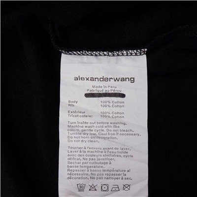 Футболка alexande*r wan*g  плотной хлопковой