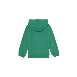 Erkek Çocuk Yeşil Basic Sweatshirt