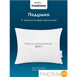 MedSleep TREE OF LIFE Подушка 70х70,1пр.,эвкалипт/эвкалипт/микровол.