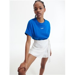 T-Shirt im Kimono-Stil mit Stickerei