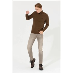 Erkek Coconut Balıkçı Yaka Basic Triko Kazak