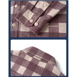 ✅Мужская рубашка из высококачественного плотного хлопка от бренда SIMWOO*D