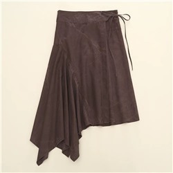 Женская юбка на запах с ассиметричной подолом  ЗАР*А