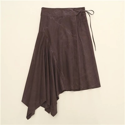 Женская юбка на запах с ассиметричной подолом  ЗАР*А