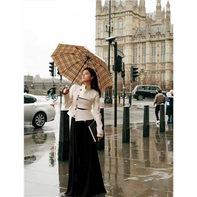 Женский зонт трость  BURBERR*Y