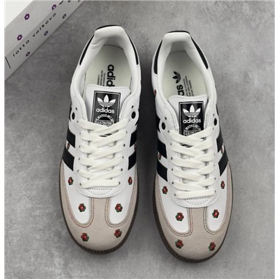 Adidas Originals Samba OG”White Embroidered Floral