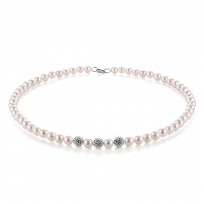 Бусы серебро 01455SS1D8.55