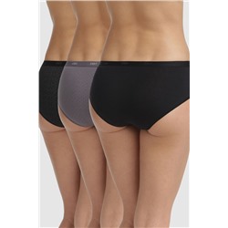 Pack 3 bragas culotte Pockets Coton