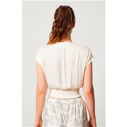 Crop top Texas Crudo