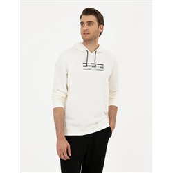 Ekru Regular Fit Sweatshirt
