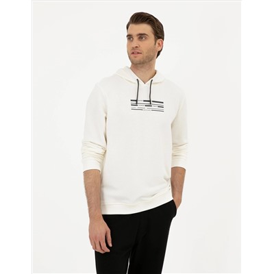 Ekru Regular Fit Sweatshirt