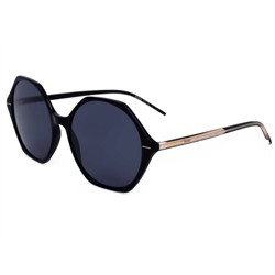 Hugo Boss  Women's Black Round Sunglasses