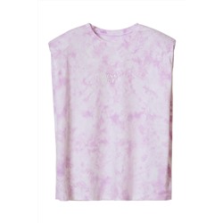 Camiseta tie-dye Rosa