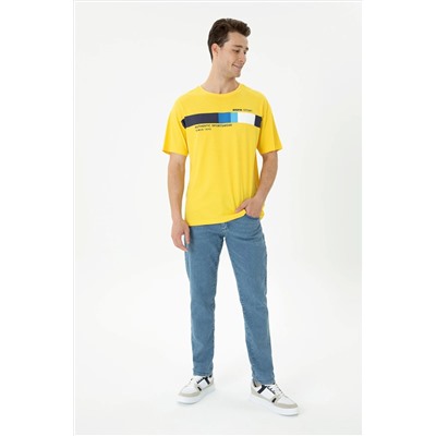 Erkek Koyu Mavi Jean Pantolon