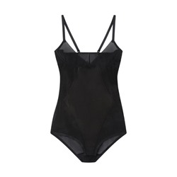 Body moldeador tul negro