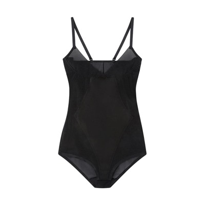 Body moldeador tul negro
