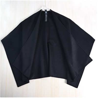 Двусторонний шерстяной кардиган без пуговиц с накидкой и шалью МАССИМО Д