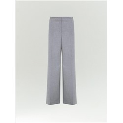 Брюки прямого кроя в полоску, D357/shift