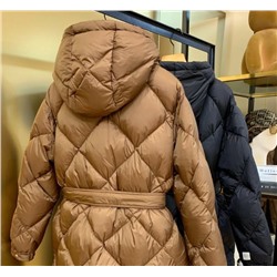 Новая осенне-зимняя новая простая длинная пуховая куртка с капюшоном