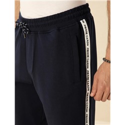 Lacivert Slim Fit Örme Şort