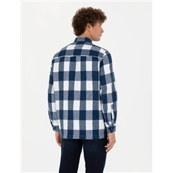 Lacivert Comfort Fit Gömlek Ceket