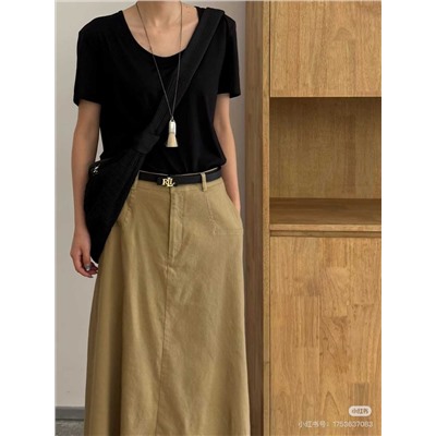 Женский ремень из натуральной кожи RALPH LAURE*N